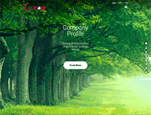 Tablet Screenshot of luxornetwork.com.my